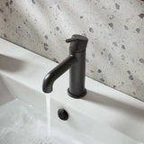 ALESBASBLK Bristan Altum Eco Start Black Basin Mixer with Waste Lifestyle