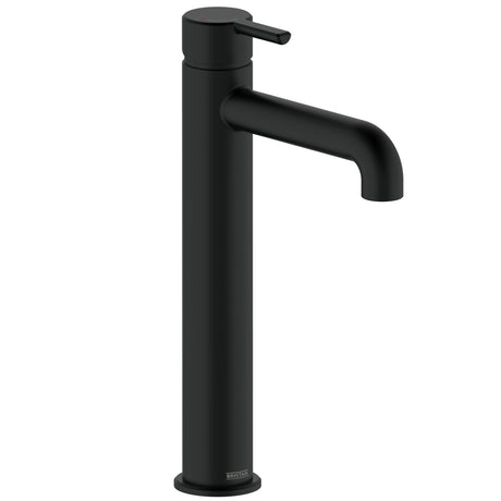 ALESTBASBLK Bristan Altum Eco Start Black Tall Basin Mixer with Waste
