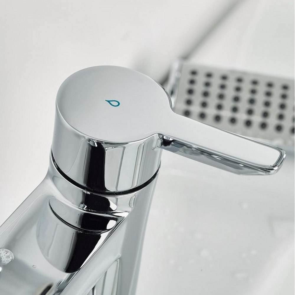 Bristan Apelo Bath Shower Mixer in Chrome handles