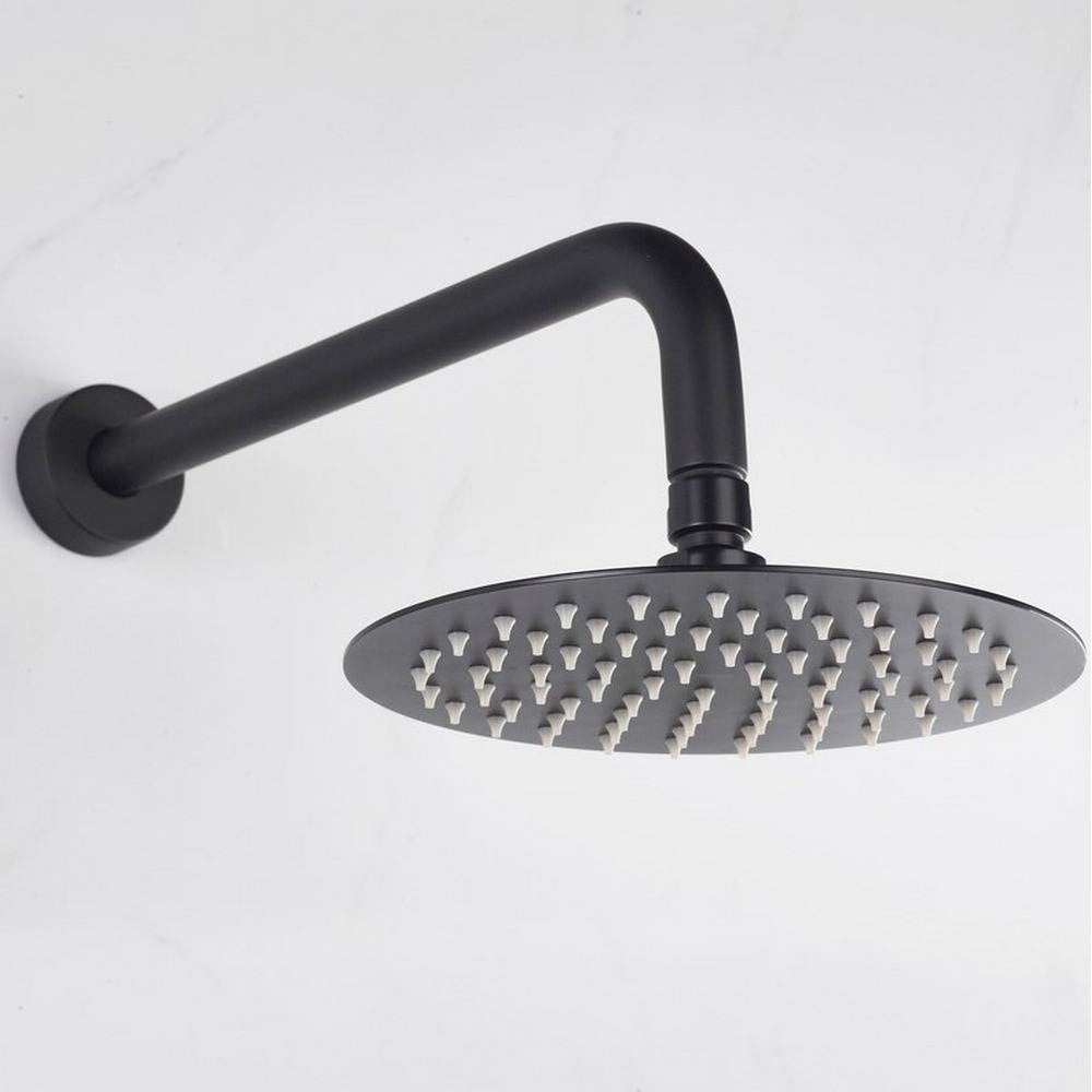 Bristan Apelo Black Concealed Shower Pack over head