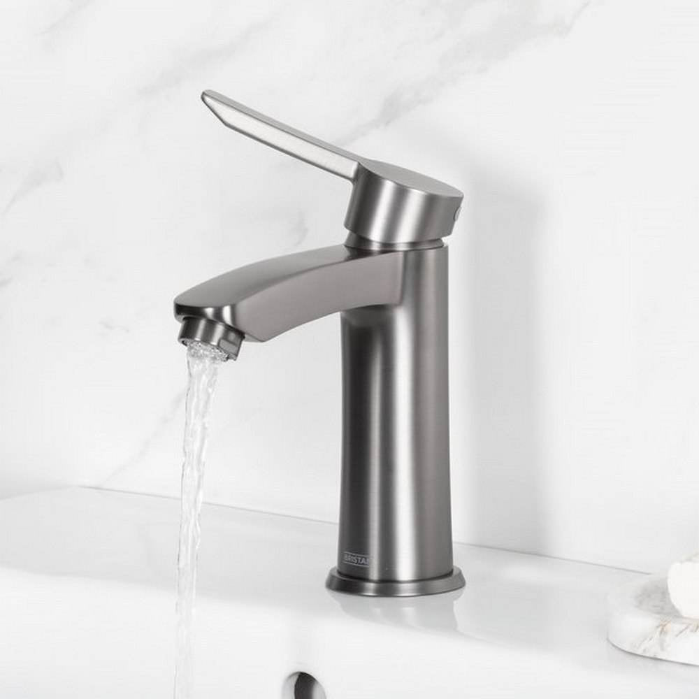 Bristan Apelo Gunmetal Eco Start Basin Mixer with Waste Lifestyle