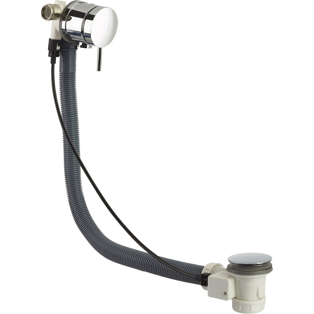 WBATH09C Bristan Bath Filler with Pop Up Waste and Overflow in Chrome