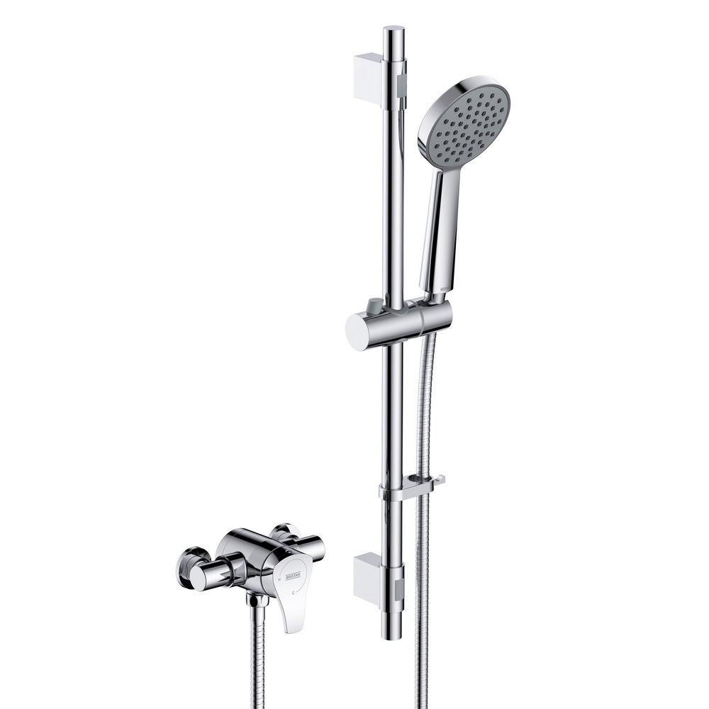 Bristan Capri3 Thermostatic Exposed Shower Valve with Riser Kit