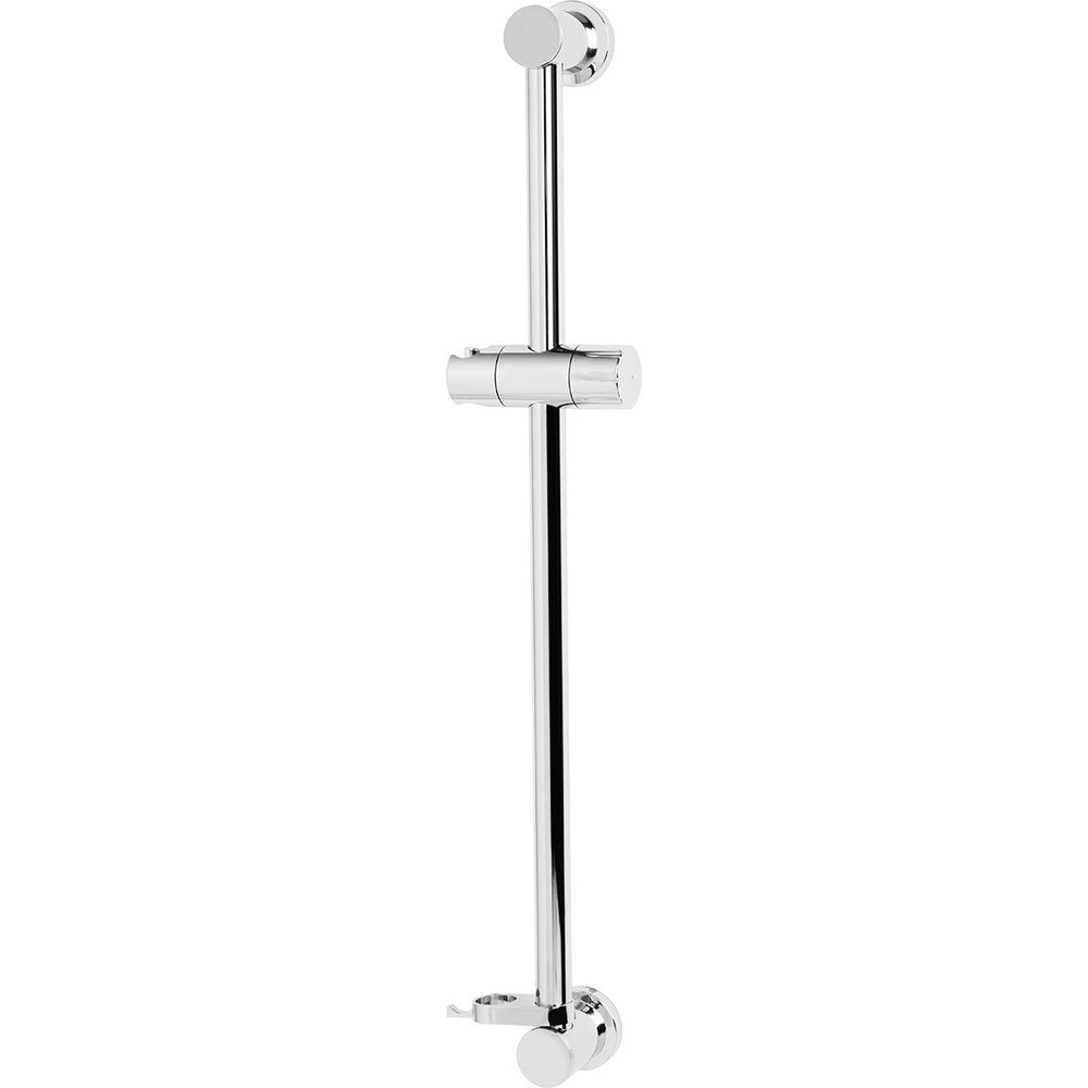 Bristan Cascade Shower Riser Rail with Fixed Position Bracket in Chrome