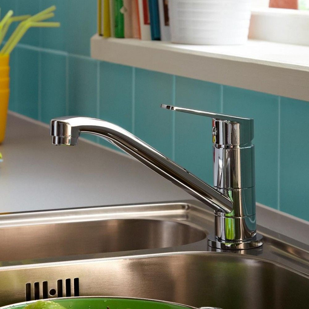 Bristan Cinnamon Easyfit Kitchen Mixer Tap in Chrome Lifestyle