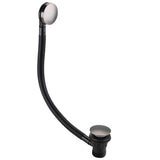 WBATH03GM Bristan Clicker Bath Waste with Overflow in Gunmetal