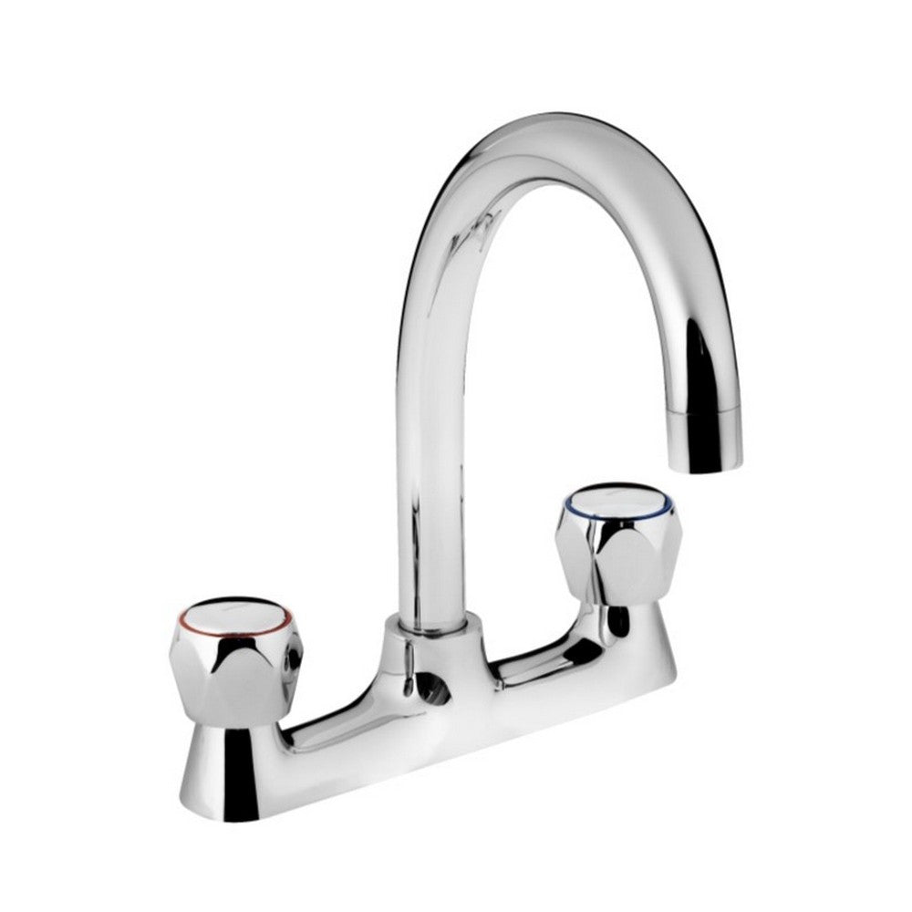 Bristan Club Deck Sink Mixer in Chrome