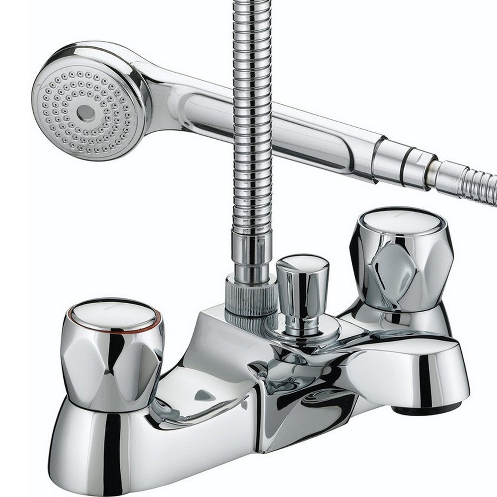 Bristan Club Utility Luxury Bath and Shower Mixer in Chrome