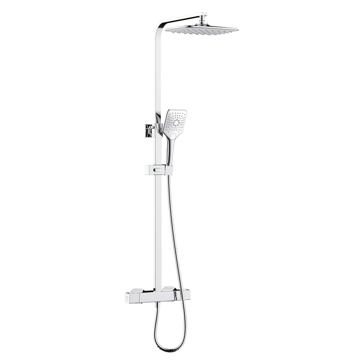 Bristan Craze2 Adjustable Rigid Riser Diverter Bar Shower Mixer in Chrome