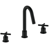 CRU3THBASBLK Bristan Cruzar Black 3TH Basin Mixer