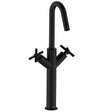 CRUTBASBLK Bristan Cruzar Black Tall Basin Mixer with Waste