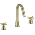 CRU3THBASBB Bristan Cruzar Brushed Brass 3TH Basin Mixer