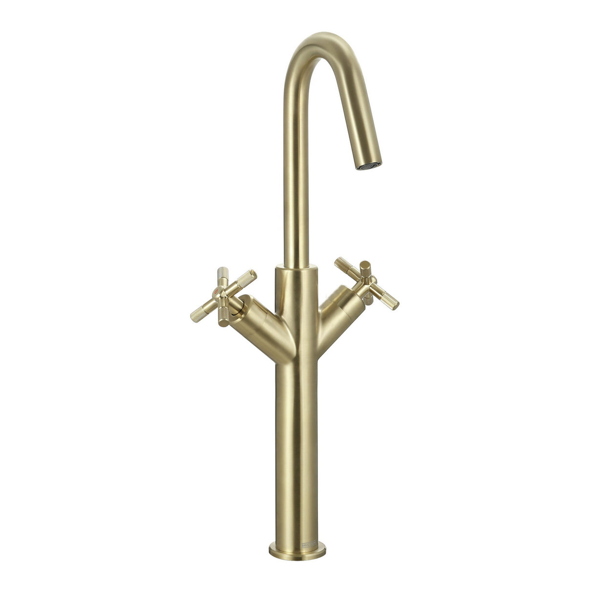 CRUTBASBB Bristan Cruzar Brushed Brass Tall Basin Mixer with Waste