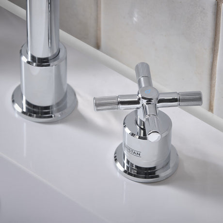 CRU3THBASC Bristan Cruzar Chrome 3TH Basin Mixer Handle Design