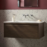 CRU3THWMBASC Bristan Cruzar Chrome 3TH Wall Mounted Basin Mixer with a Vanity Unit