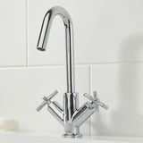 CRUBASC Bristan Cruzar Chrome Basin Mixer with Waste Lifestyle