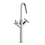 CRUTBASC Bristan Cruzar Chrome Tall Basin Mixer with Waste