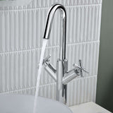 CRUTBASC Bristan Cruzar Chrome Tall Basin Mixer with Waste Lifestyle