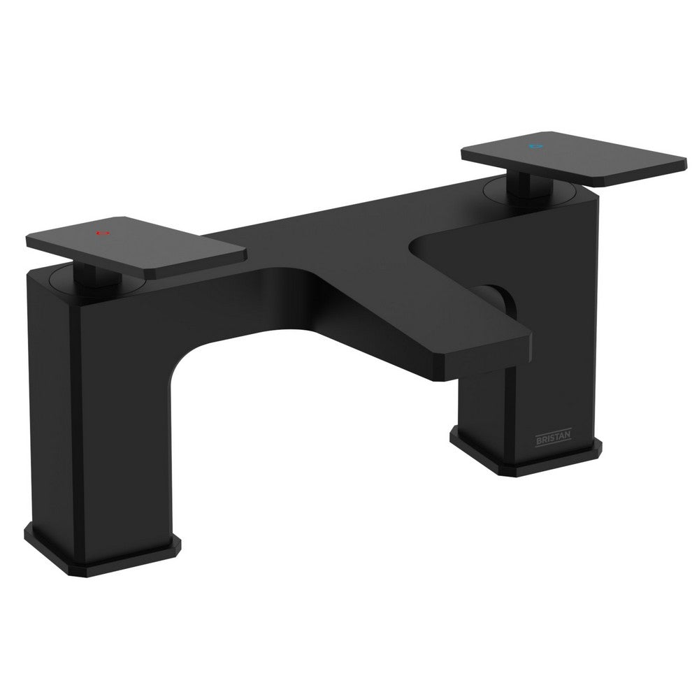 DELBFBLK Bristan Delgado Bath Filler in Black