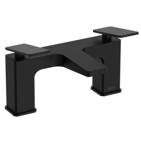 DELBFBLK Bristan Delgado Bath Filler in Black
