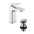 Bristan Delgado Chrome Eco Start Basin Mixer with Waste