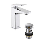 Bristan Delgado Chrome Eco Start Basin Mixer with Waste