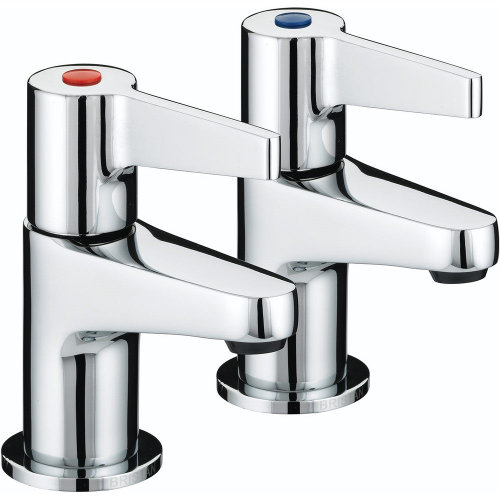 DUL1/2C Bristan Design Utility Lever Basin Taps in Chrome