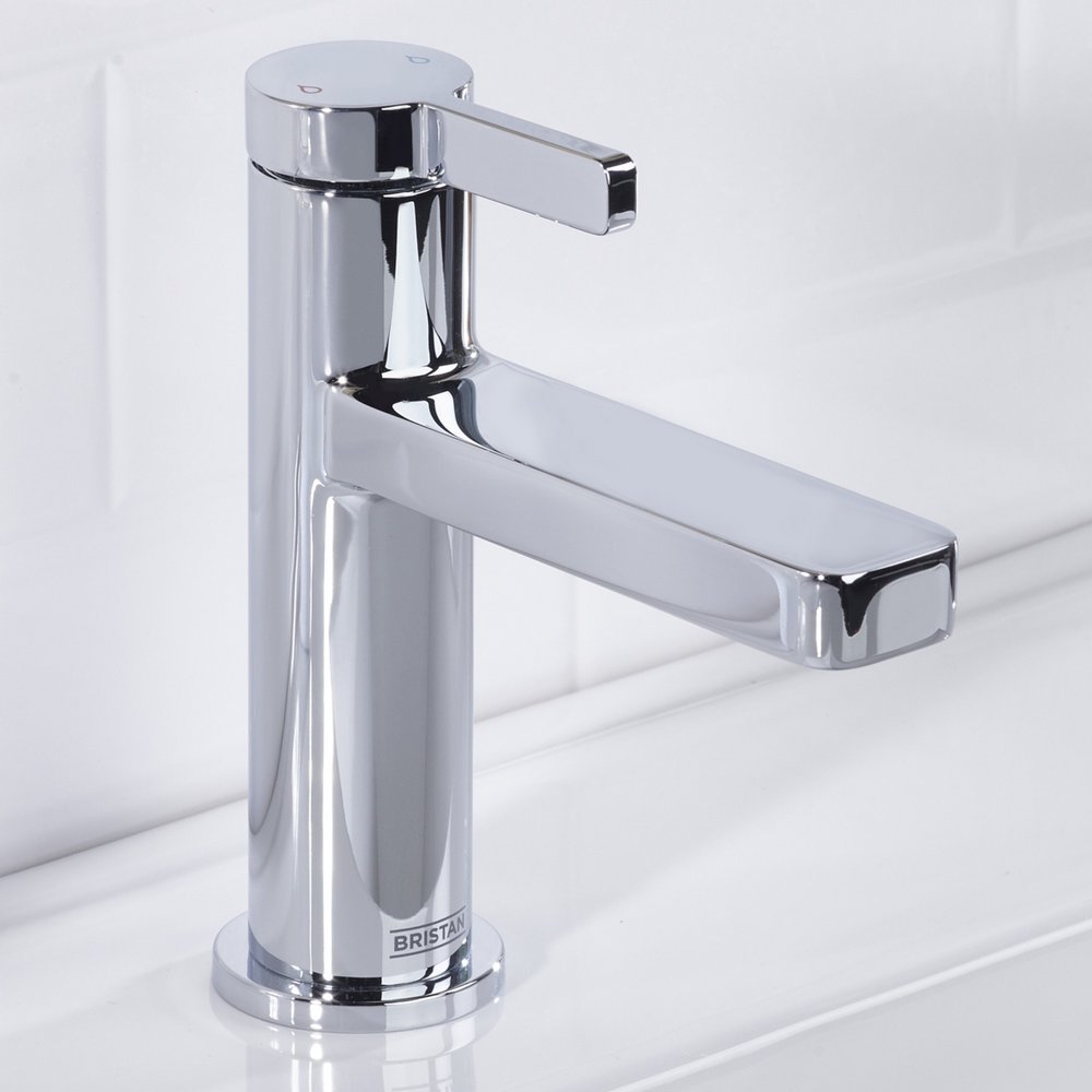 ELEBASC Bristan Elevar Basin Mixer with Clicker Waste in Chrome Lifestyle