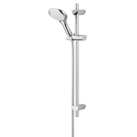 EVCKIT012MC Bristan Evo Chrome Shower Kit with Single Function Handset and 2m Hose