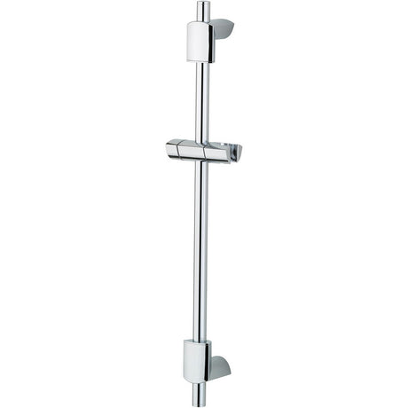 EVCADR02C Bristan Evo Riser Rail with Adjustable Fixing Brackets in Chrome