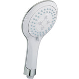 EVCHAND04WC Bristan Evo Rub Clean Multi Function Handset in White and Chrome
