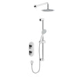 Bristan Frammento Dual Control Concealed Shower Pack in Chrome