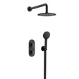 Bristan Frammento Dual Control Concealed Shower Pack in Matt Black