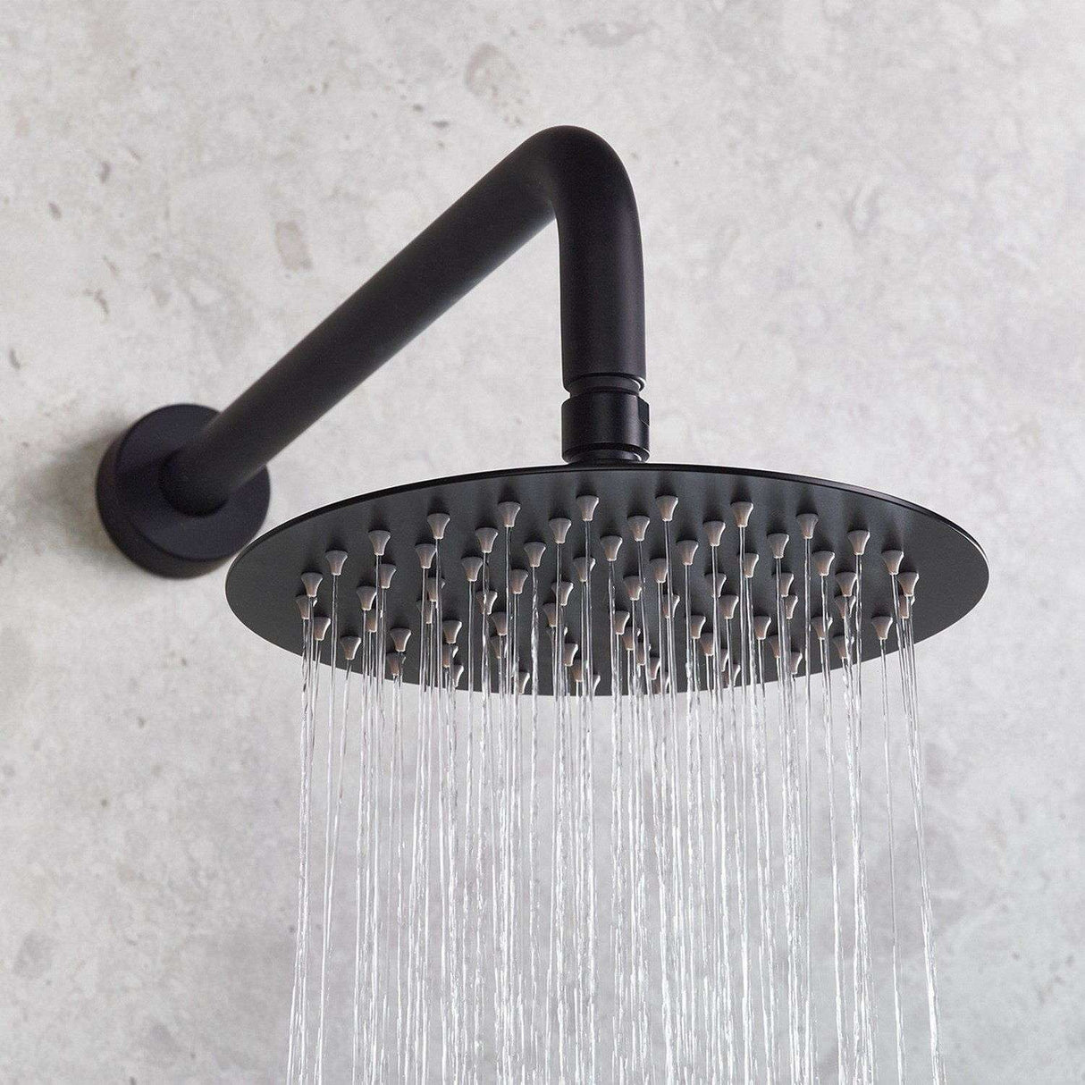 Bristan Frammento Dual Control Concealed Shower Pack in Matt Black lifestyle 4