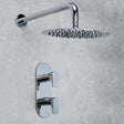 HOURGLASSSHWRPK2 Bristan Hourglass Chrome Shower Pack with Fixed Head