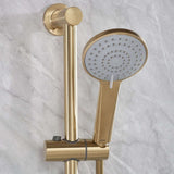 Bristan Hourglass Concealed Dual Control Shower Pack in Brushed Brass lifestyle 4