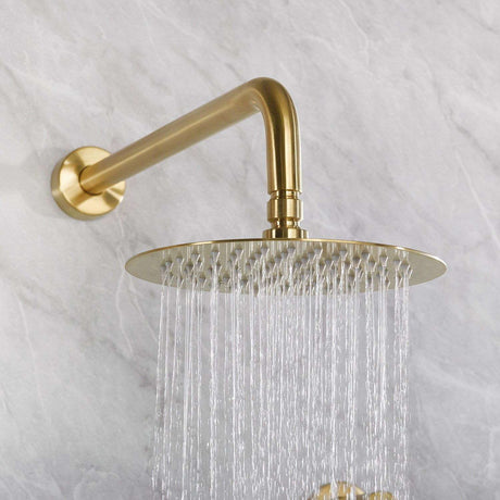 Bristan Hourglass Concealed Dual Control Shower Pack in Brushed Brass lifestyle 5