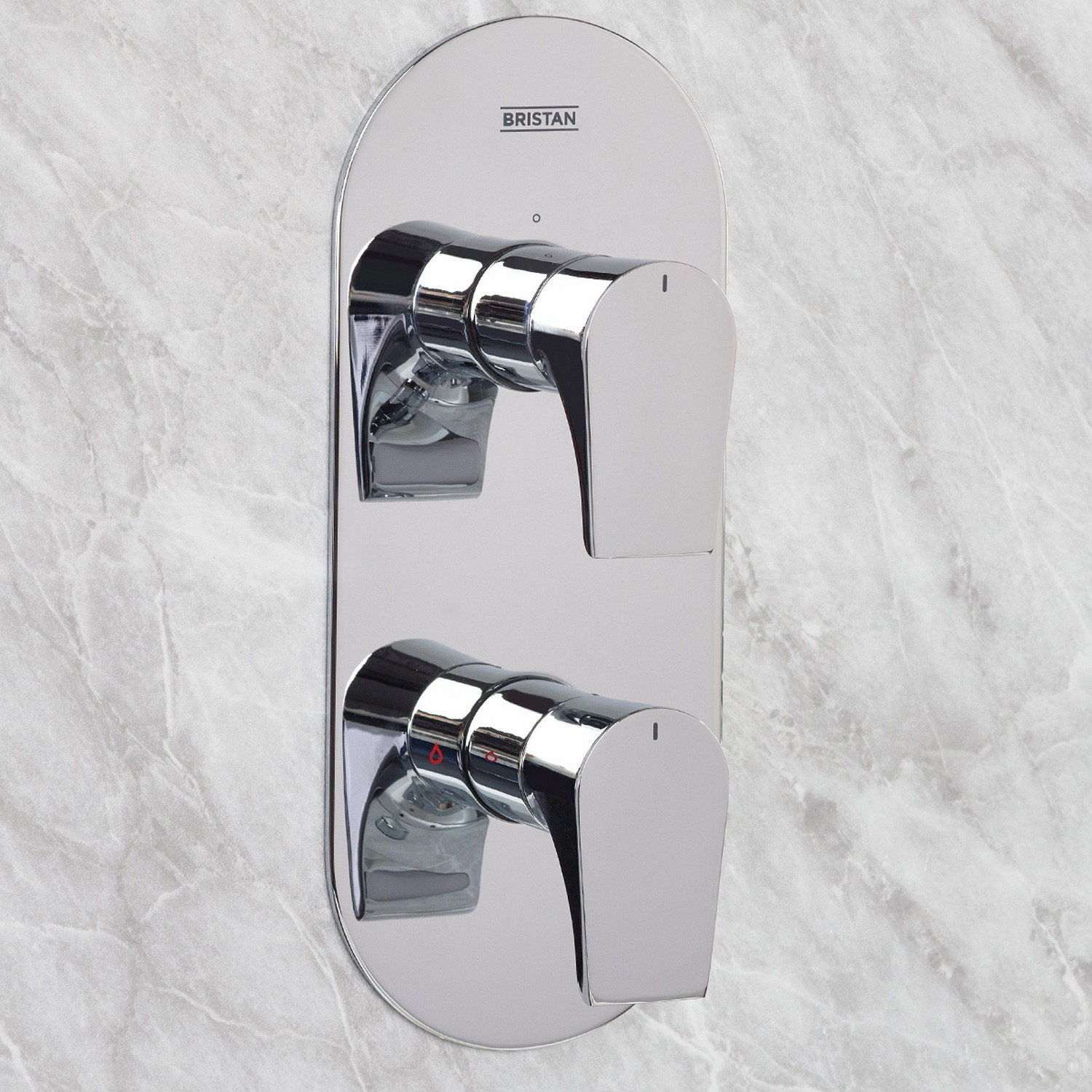 Bristan Hourglass Concealed Dual Control Shower Pack in Chrome lifestyle 2