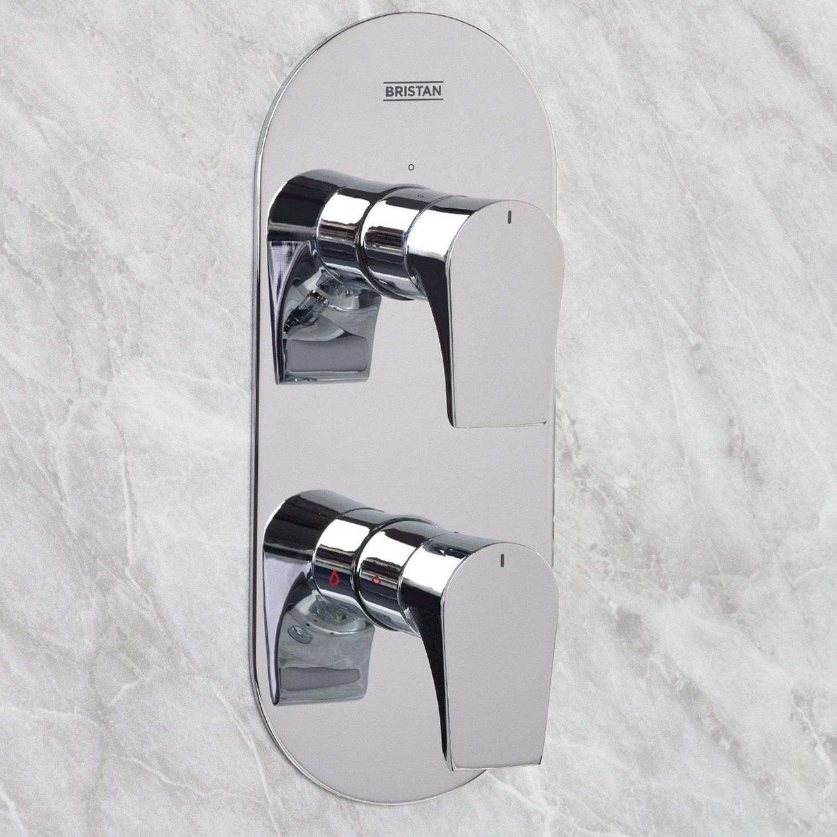 Bristan Hourglass Concealed Dual Control Shower Pack in Chrome lifestyle 2