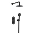 Bristan Hourglass Concealed Dual Control Shower Pack in Matt Black
