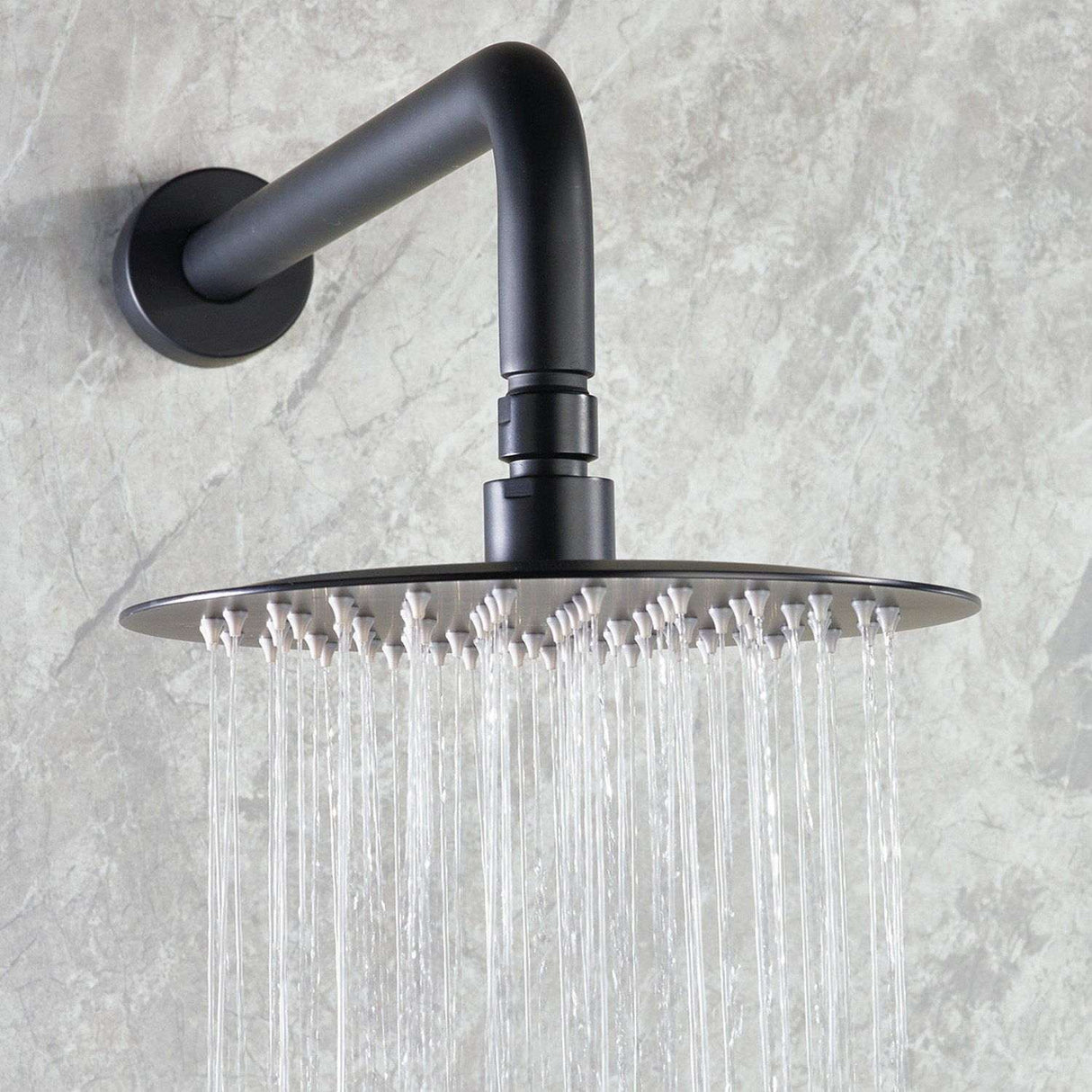 Bristan Hourglass Concealed Dual Control Shower Pack in Matt Black lifestyle 3