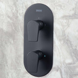 Bristan Hourglass Concealed Dual Control Shower Pack in Matt Black lifestyle 4