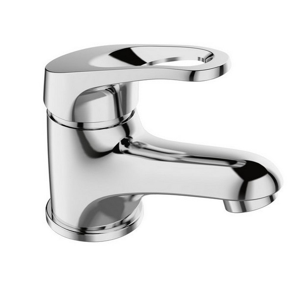 Bristan Iris Basin Mixer with Clicker Waste in Chrome