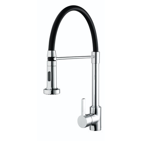 Bristan Liquorice Professional Sink Mixer with Pull Out Spray in Chrome