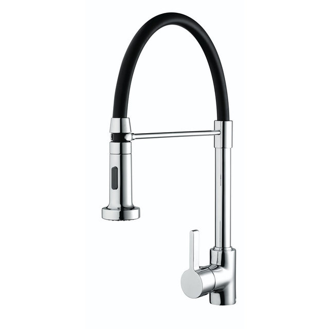 Bristan Liquorice Professional Sink Mixer with Pull Out Spray in Chrome