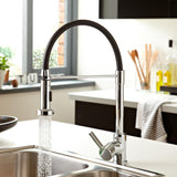 Bristan Liquorice Professional Sink Mixer with Pull Out Spray in Chrome Lifestyle