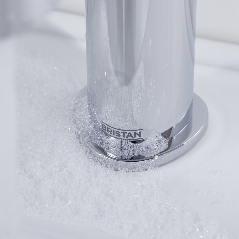 Bristan Liso Basin Mixer with Clicker Waste in Chrome lifestyle 2