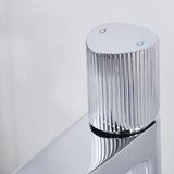 Bristan Liso Basin Mixer with Clicker Waste in Chrome lifestyle knob 2