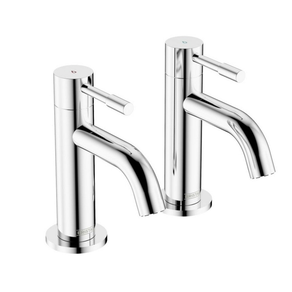 MI1/2C Bristan Mila Basin Pillar Taps in Chrome