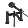 MIBSMBLK Bristan Mila Bath Shower Mixer in Black